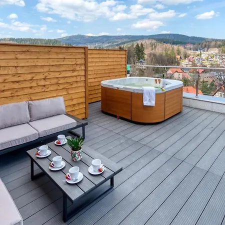 Apartamenty Z Basenem I Saunami Stone Hill Resort Vip Centrum By Royal Aparts Szklarska Poręba Esterno foto
